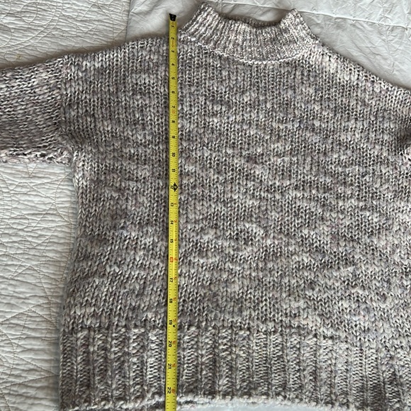 Wool blend mock neck sweater - Picture 5 of 7
